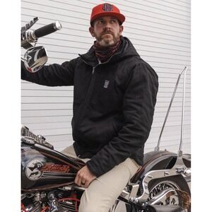 NEW In Bag! Dixxon Foreman 2.0 Men's Jacket With Removable Hood Black Size XL